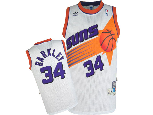 Stylish and unique designed NBA Phoenix Suns Charles Wade Barkley Swingman Home Adidas Jerseys